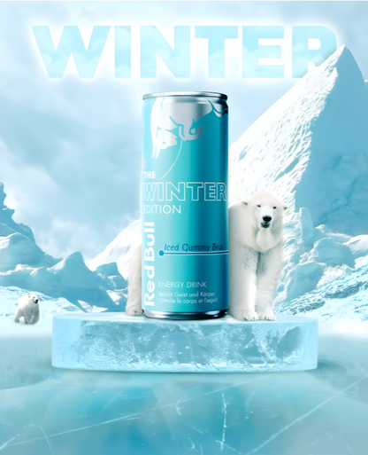 Red Bull Iced Gummy Bear – 250ml 🍬❄️ NEU⚡