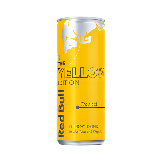 Red Bull The Yellow Edition Tropical - 250ml 🌴⚡