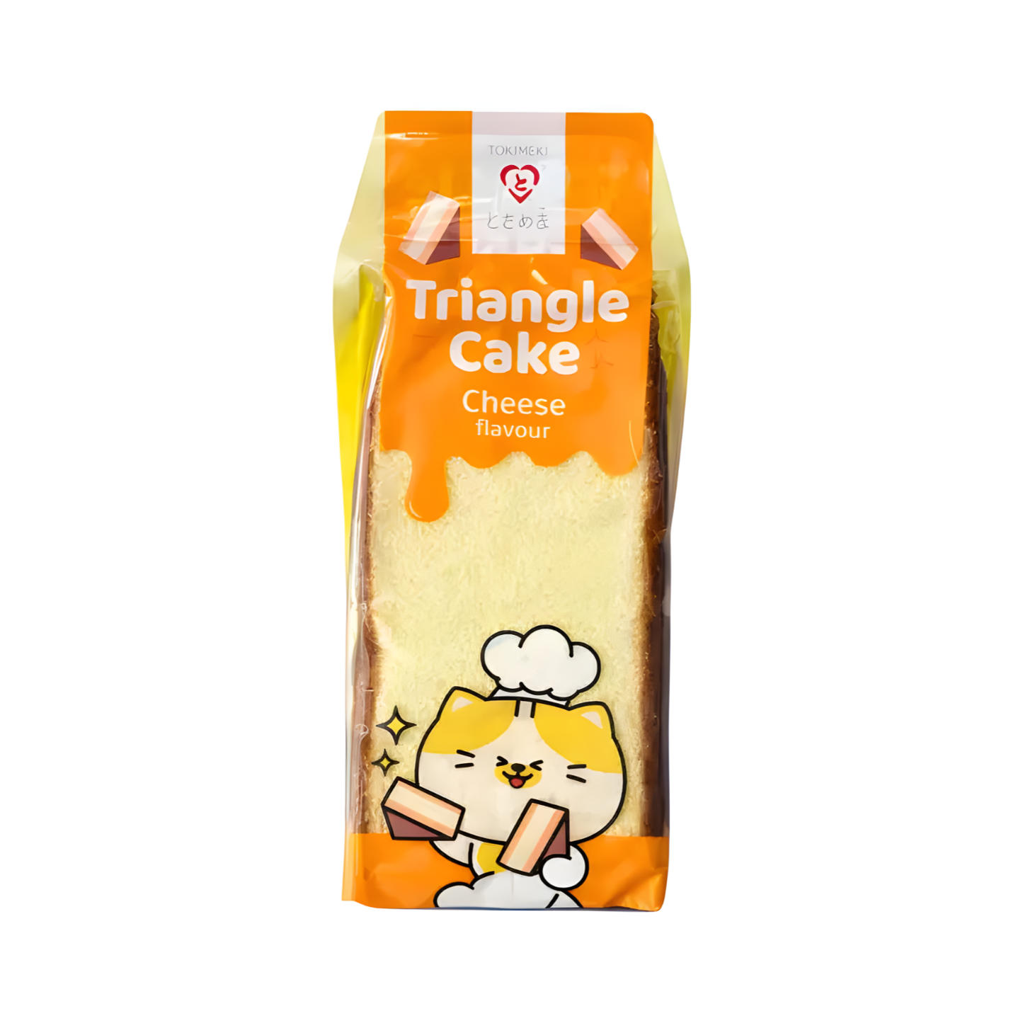 🍰 Tokimeki Triangle Cake – Fluffiger Biskuitkuchen in 4 Geschmacksrichtungen (90g)