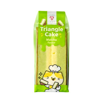 🍰 Tokimeki Triangle Cake – Fluffiger Biskuitkuchen in 4 Geschmacksrichtungen (90g)