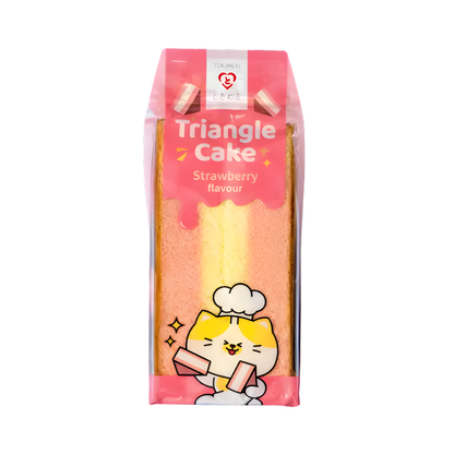 🍰 Tokimeki Triangle Cake – Fluffiger Biskuitkuchen in 4 Geschmacksrichtungen (90g)